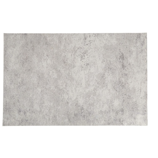 [CN024034] Tapis en jacquard tissé gris clair Pauline