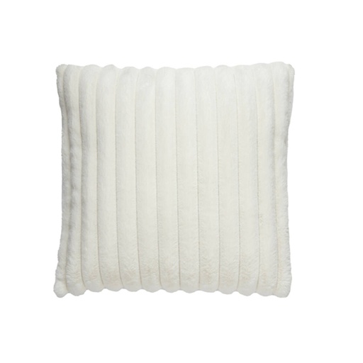 [LLV6869243] Coussin 45x45 cm Vajen en velours crème