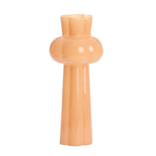 [LLV5896590] Vase Kortesu en forme autour verre pêche GM