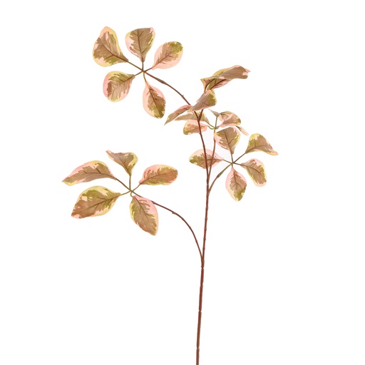 [PUR12510096PI] Tige fleur artificielle beech leaf rose