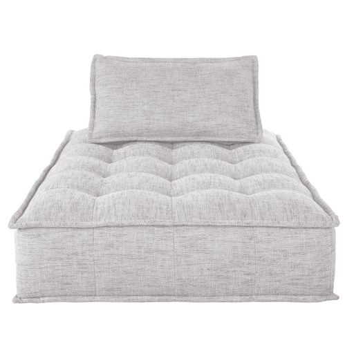[CN424272] Chauffeuse Neo Elementary pour canapé modulable gris clair