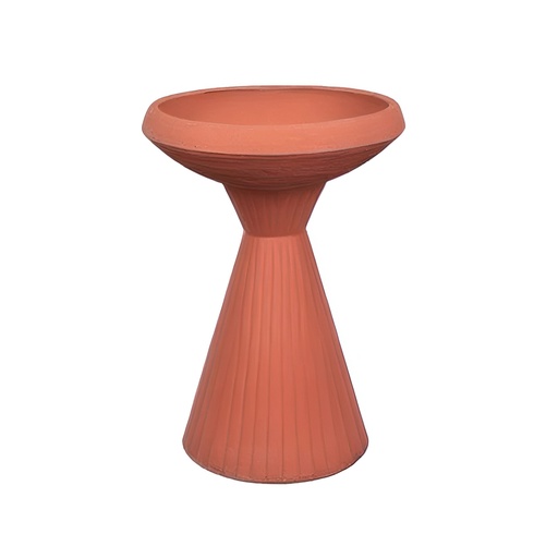 [KEN201013T] Table d'appoint Nova en métal terracotta