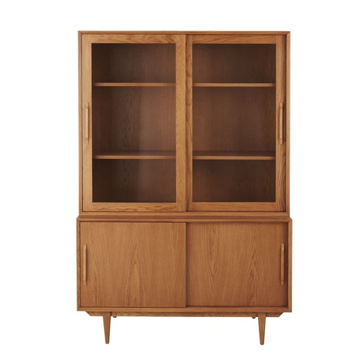 [CN223791] Vaisselier vintage Portobello 2 portes coulissantes