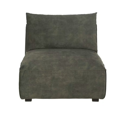 [CN424230] Chauffeuse Barack pour canapé modulable en velours marbré vert