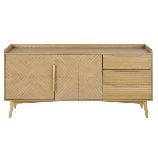 [CN824848] Buffet vintage Axelle 2 portes 3 tiroirs