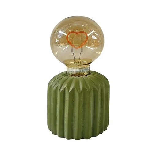 [OPJ018372] Déco LED mini kaki cœur à piles D9,2