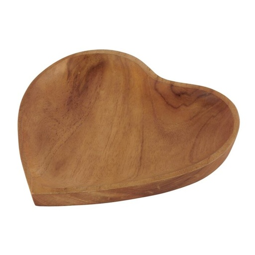 [COURAC004] coeur en bois de manguier