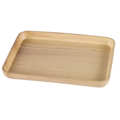 [COUHDI008] Plateau rectangulaire en bois GM