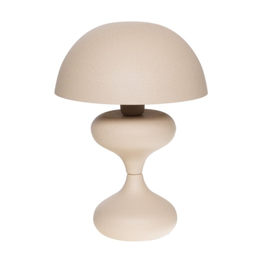 [BAD855086] Lampe Mira en métal beige h38 cm