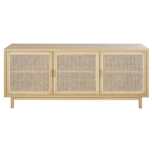 [CN721973] Buffet Canopy 3 portes cannage en rotin