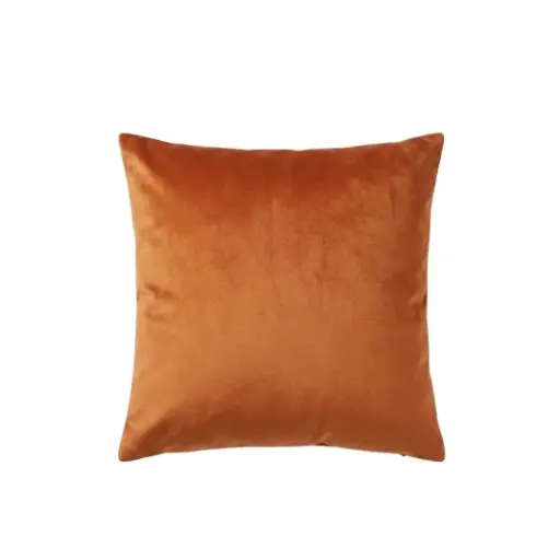 [CASACOU2202] Coussin Mireille en velours cognac 