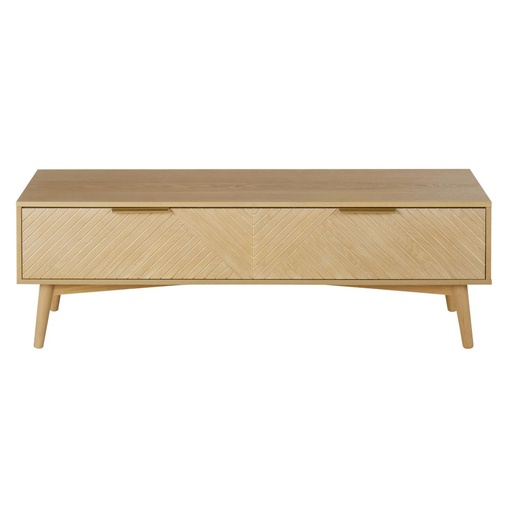 [CN723026] Meuble TV Axelle 1 tiroir trappe L135