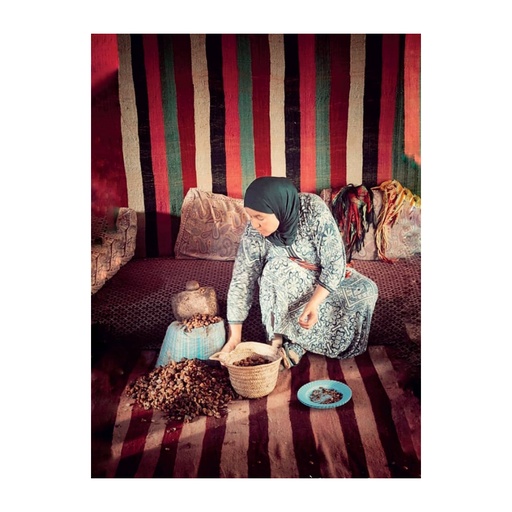 [CAROMBRGEST30X43] Tableau artistique a l'ombre du geste sans cadre 29,7X42,7