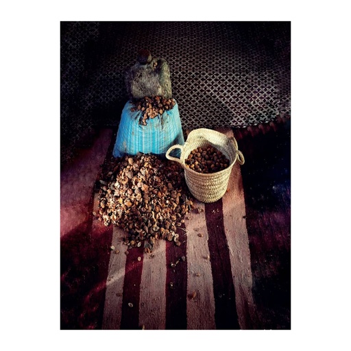 [CARORECLAT30X43] Tableau artistique or en eclat sans cadre 29,7X42,7