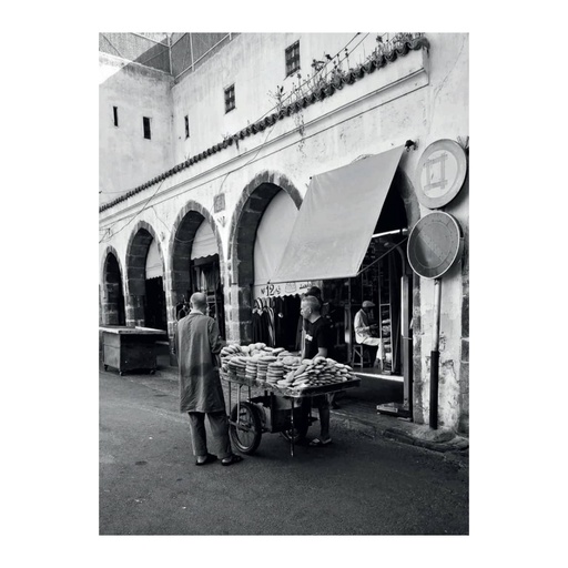 [CARGOUTQUO30X43] Tableau noir et blanc le gout du quotidien sans cadre 29,7X42,7