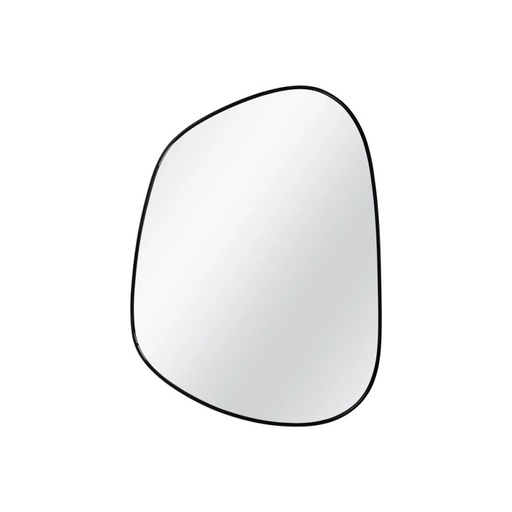 [BAD856013] Miroir métal noir Organic 50x68