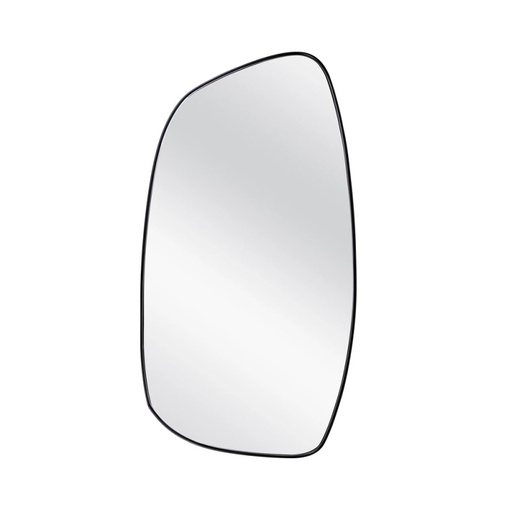 [BAD856014] Miroir métal noir Organic 60x112