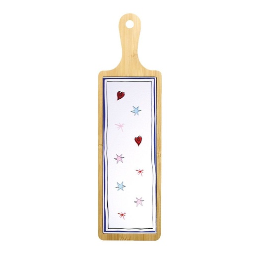 [OPJ018852] Planche amour en liberté longue L44 P12 H1cm