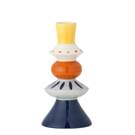 [BLO82061840] Vase Kairi Deco en grès multicolore