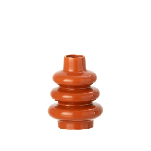 [JOL59814] Vase Buoys PM en porcelaine brillante terracotta