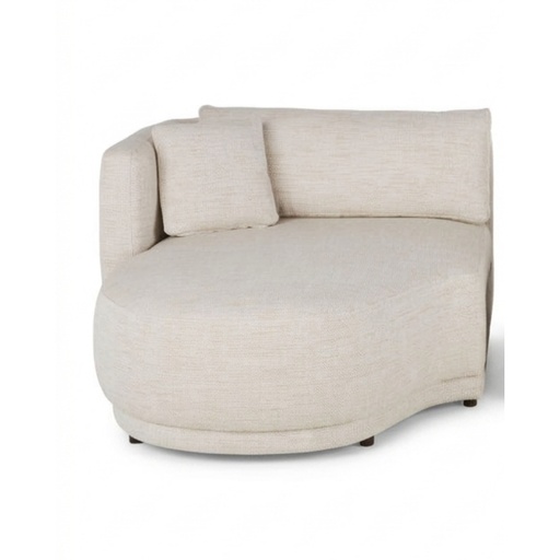 [CN424557] Accoudoir gauche de canapé Modjo beige sable