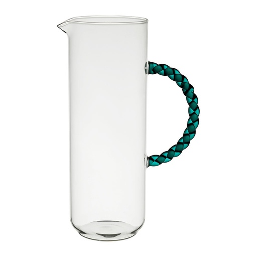 [YLI79031] Pichet Colorea en verre borosilicate émeraude 1L