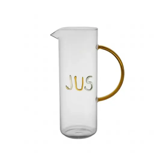 [YLI78867] Pichet Jus Colorea en verre borosilicate multicolore 1L