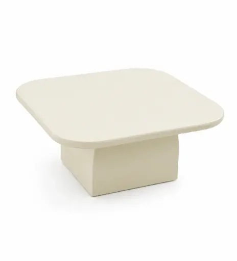 [CN423795M] Table basse Cyrielle de jardin en béton beige L90