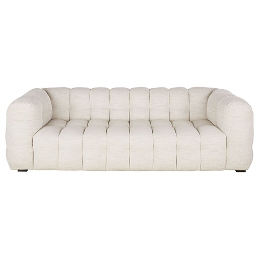 [CN322323M] Canapé Lilo 3/4 places tissu beige sable - Seconde chance