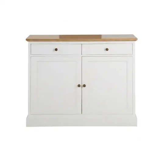 [CN624198M] Buffet Printy 2 portes 2 tiroirs blanc