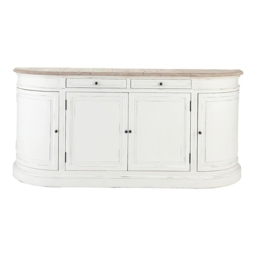 [CN113154] Buffet Provence 4 portes 2 tiroirs en bouleau ivoire
