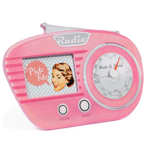 [CN013173] Cadre RADIO rose