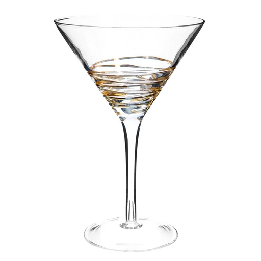 [CN912853] Coupe à cocktail Tourbillon, verre transparent