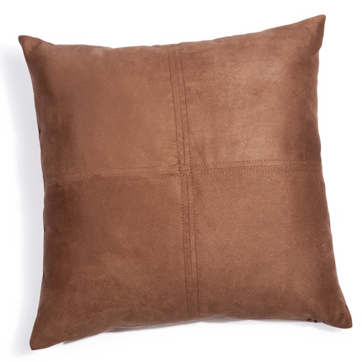 [CN27902229] Grand coussin marron Swedine gm
