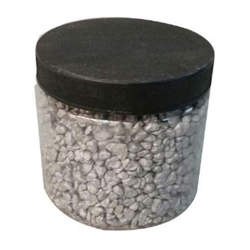 [HENCP12611W] Gravier argent en pot