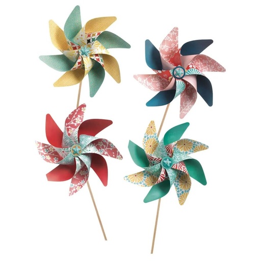 [CN614851] Décoration mini créatif moulins Tourbillon à vent