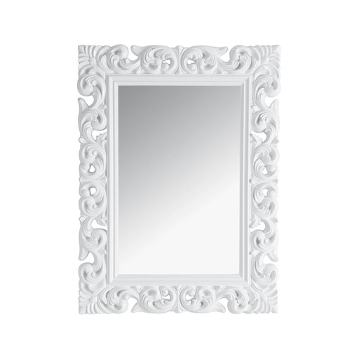 [CN612350]  Miroir Rivoli en polyrésine blanc 120 cm