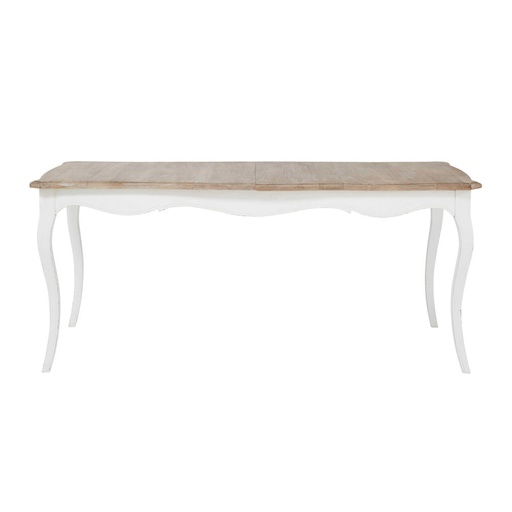 [CN215645] Table à manger extensible Versailles 8 à 10 personnes en manguier L180/220