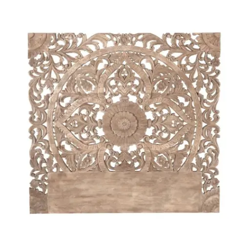 [CN714672] Tête de lit Himalaya en bois de manguier sculpté pour couchage 160