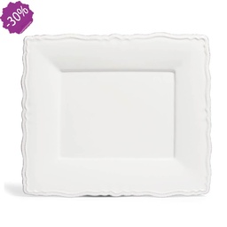 [CN211476] Assiette plate  blanc MARQUISE