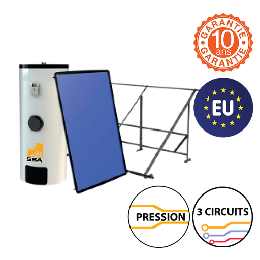 [3403150] Chauffe-eau Thermosol Pro 3 circuits forcé 150L